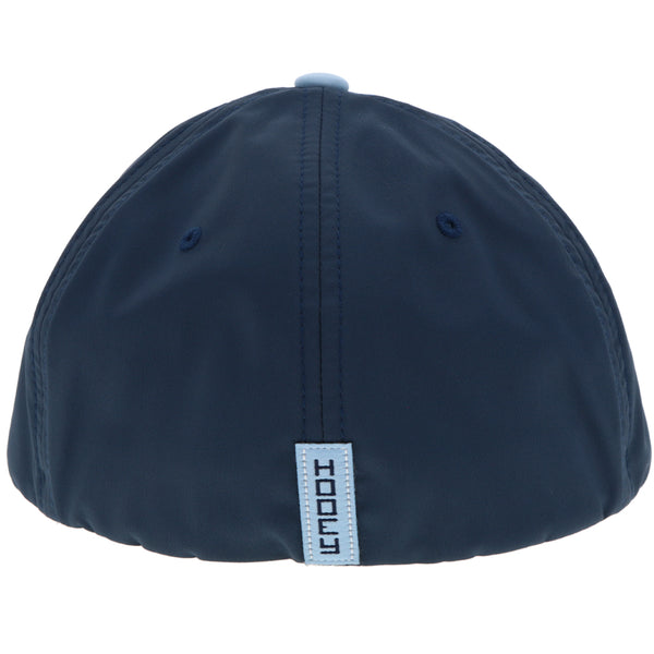 "Solo " Flexfit Hat Light/Blue/Navy w/ Hooey Logo