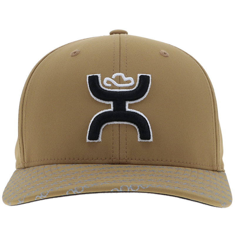 "Solo " Flexfit Hat Tan w/ Hooey Logo