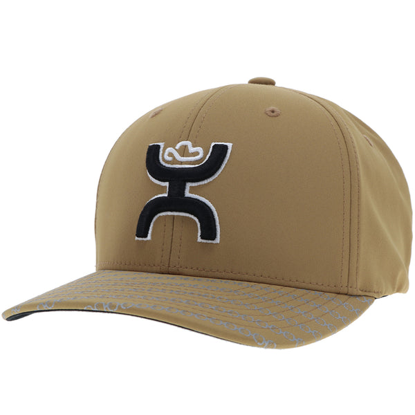 "Solo " Flexfit Hat Tan w/ Hooey Logo