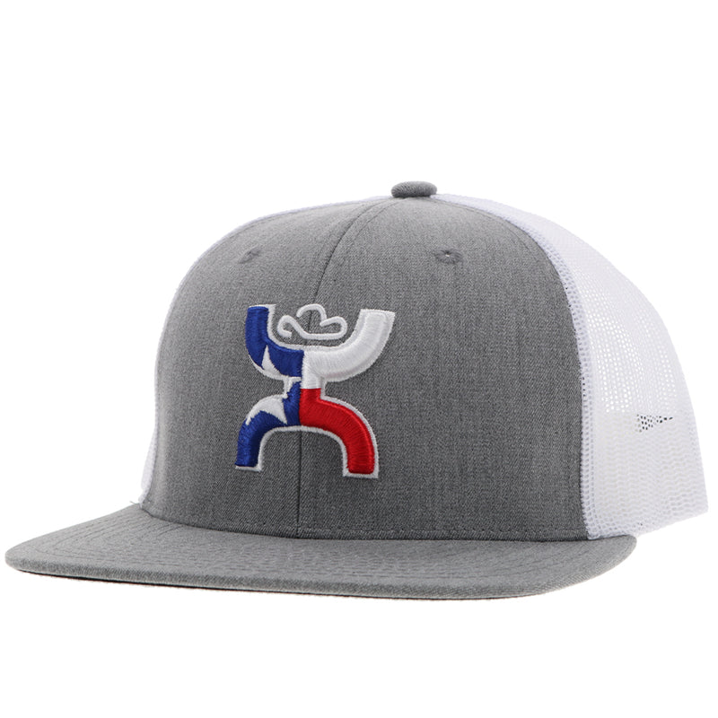 "Texican" Hat Grey/White w/Hooey Logo