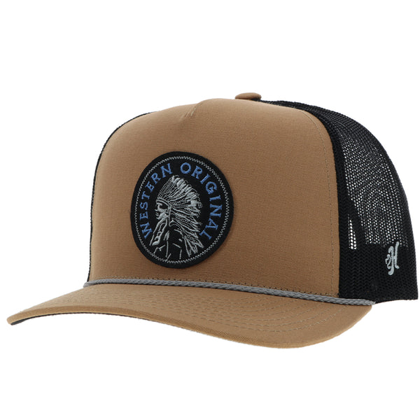 "Quanah" Hat Tan/Black