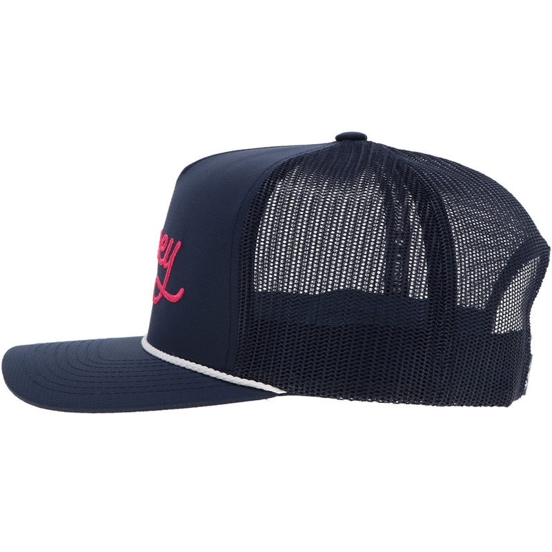 "OG" Hooey Hat Navy w/Red & White