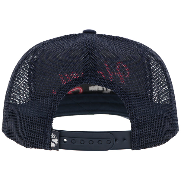 "OG" Hooey Hat Navy w/Red & White