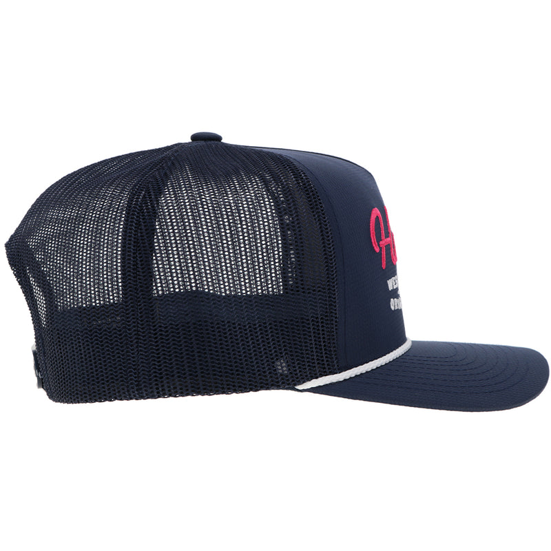 "OG" Hooey Hat Navy w/Red & White