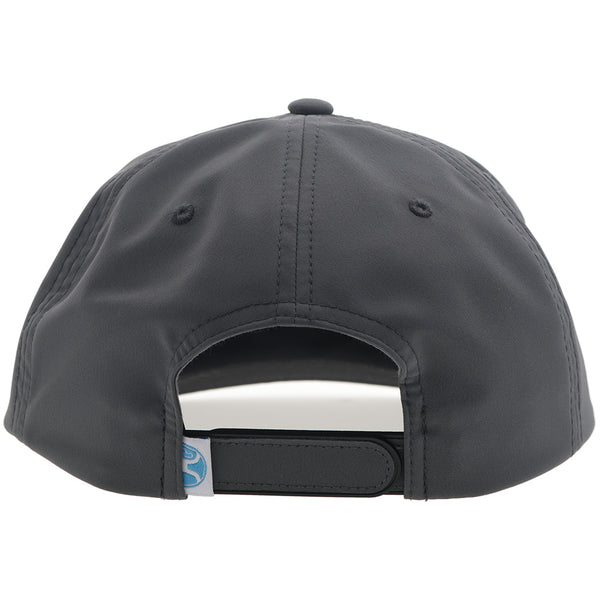 "Trip" Hooey Hat Grey w/Grey/White/Blue Patch