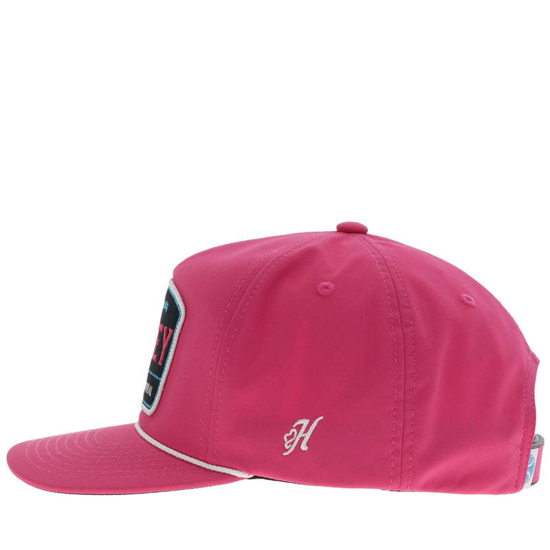 "Trip" Hat Pink w/Black/White & Pink Patch