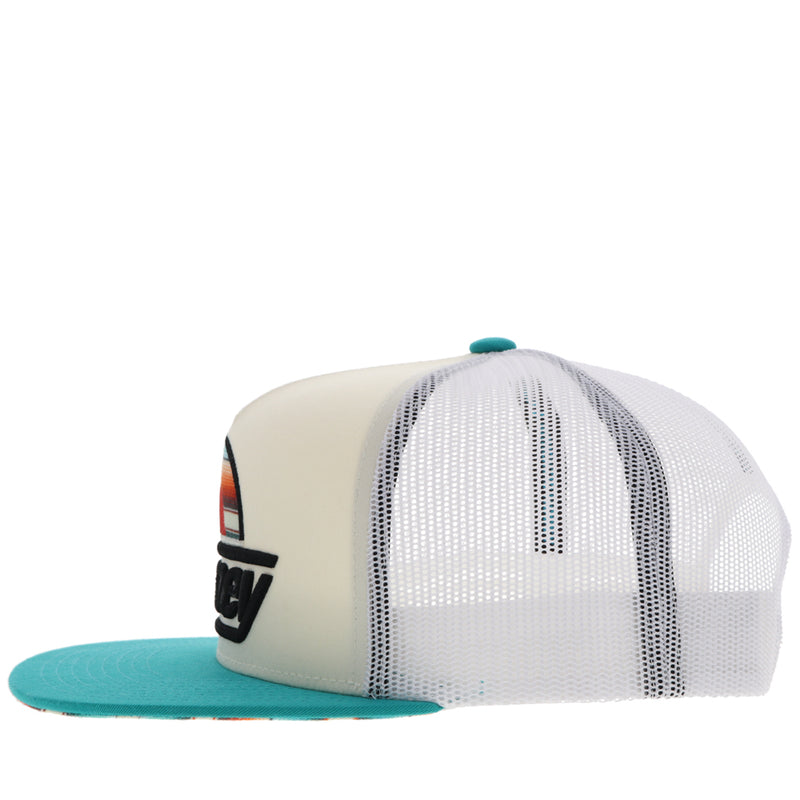 "Suds" Hat Cream / White w/Serape Logo