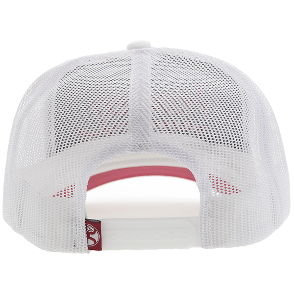 "OG" Hooey Hat White w/Red Stitching