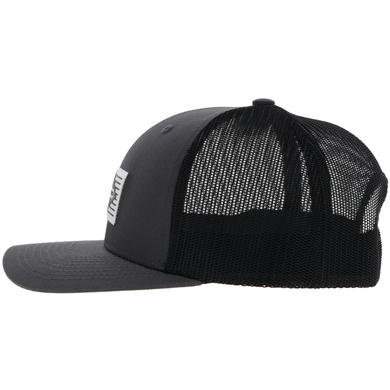 "Habitat" Black w/White & Black Patch