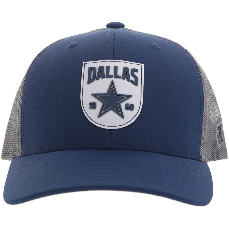 "Dallas Cowboys" Hat Navy/Grey w/ Patch