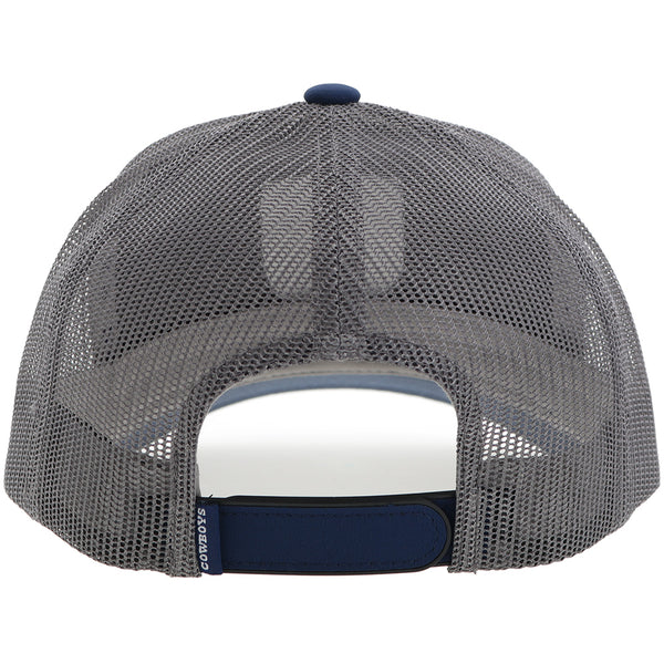 "Dallas Cowboys" Hat Navy/Grey w/ Patch