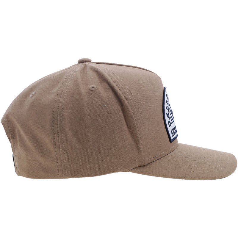 "Dallas Cowboys" Hat Tan w/ White & Blue Patch