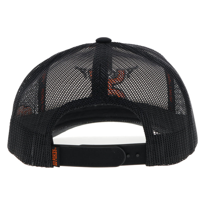 "Oklahoma State" White /Black w/Hooey Logo Hat