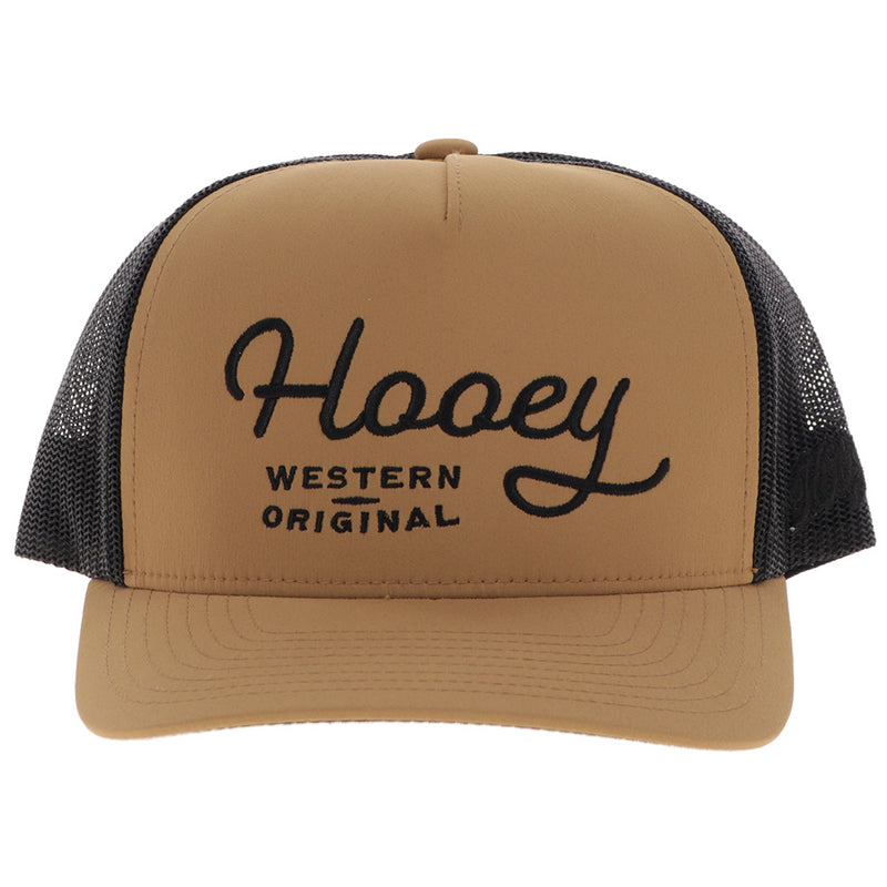 "OG" Hooey Hat Tan/Black w/Black Logo