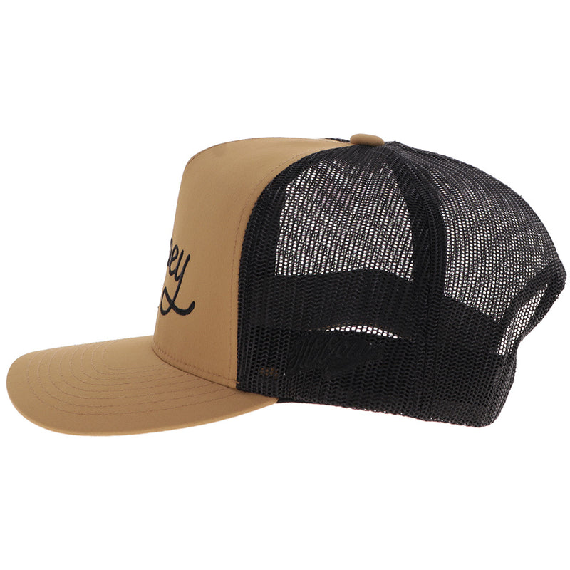 "OG" Hooey Hat Tan/Black w/Black Logo