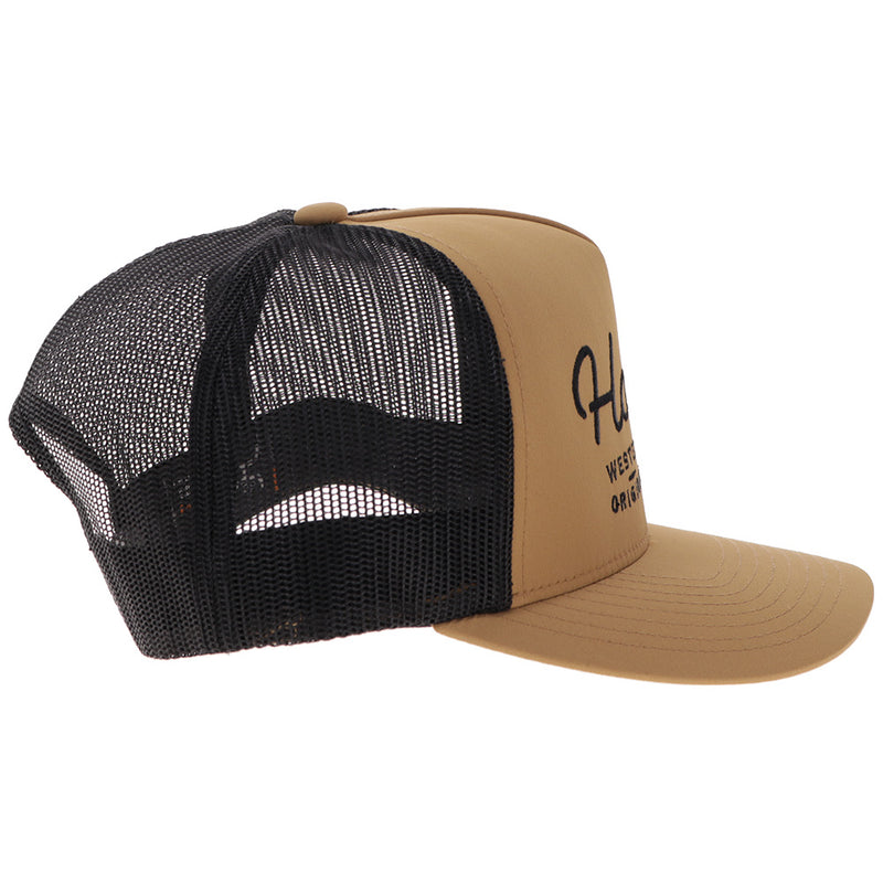 "OG" Hooey Hat Tan/Black w/Black Logo