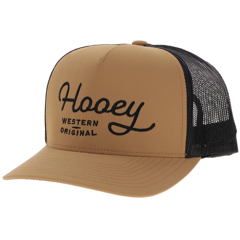 "OG" Hooey Hat Tan/Black w/Black Logo