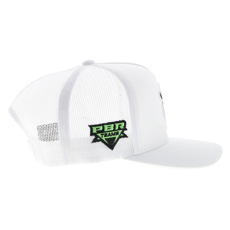 "Austin Gamblers" Hat White w/Black & White Gambler Logo