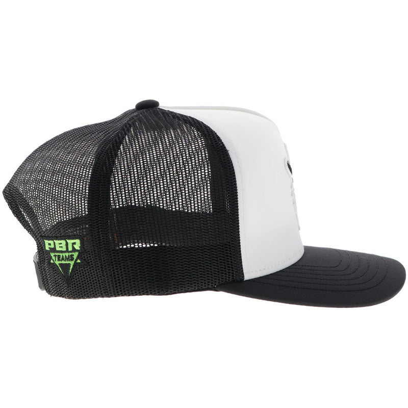 "Austin Gamblers" Hat White/Black w/Black & White logo