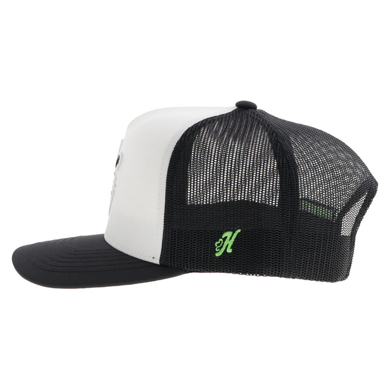 "Austin Gamblers" Hat White/Black w/Black & White logo