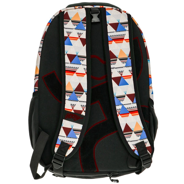 "Recess" Hooey Backpack Cream/Burgundy Aztec