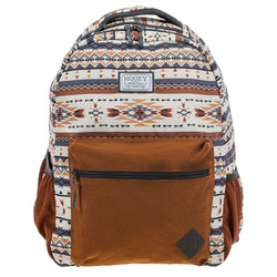 "Recess" Hooey Backpack Cream/Rust/Grey Aztec