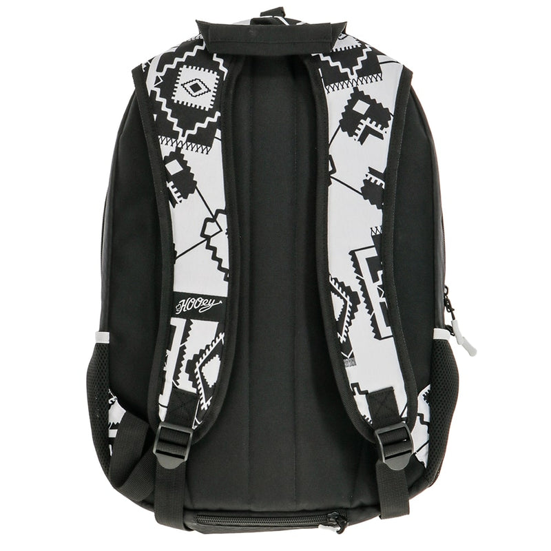 "Rockstar" Hooey Backpack Black/White Aztec