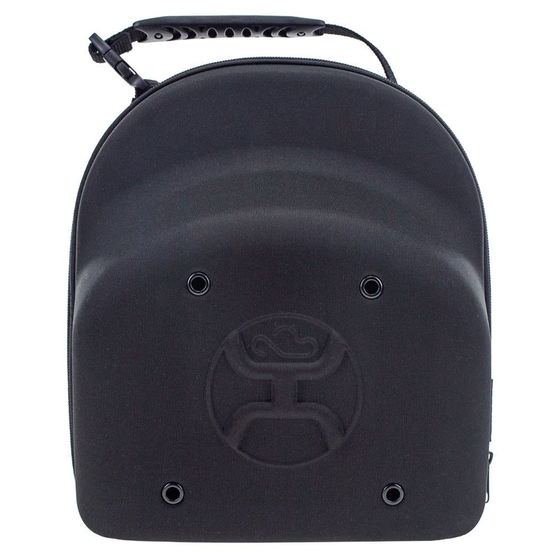 top of black hooey cap carrier