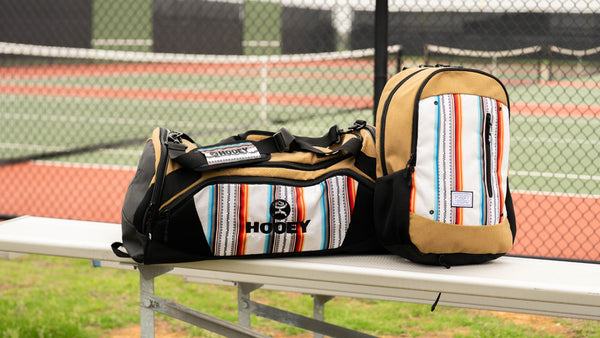 "The Competitor" Carry-All Bag Tan/Black w/Serape Accents