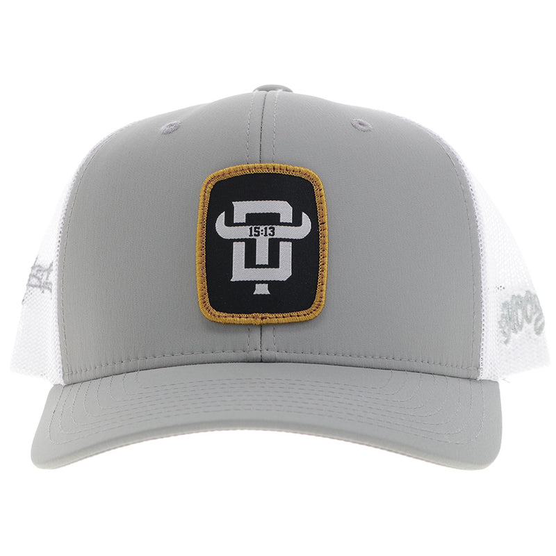 Dusty Tuckness Grey/White Hat w/Hooey Logo