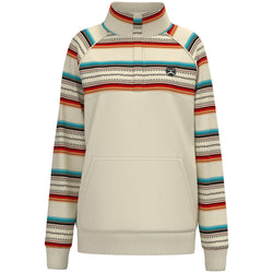 "The Prime 1/4 Zip" Cream / Serape Pullover