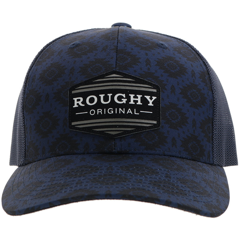 "Tribe" Roughy Hat Navy w/Black & White Patch