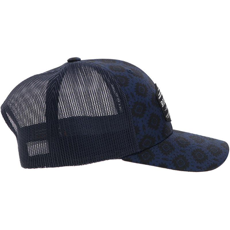 "Tribe" Roughy Hat Navy w/Black & White Patch