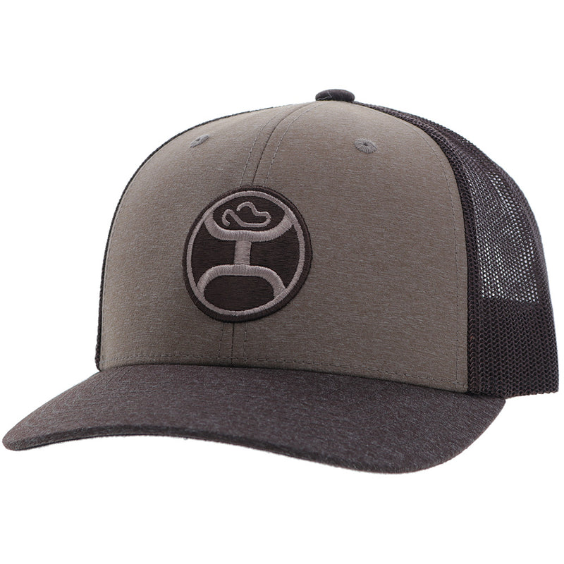 "Primo" Hooey Hat Brown w/Black/Cream Patch