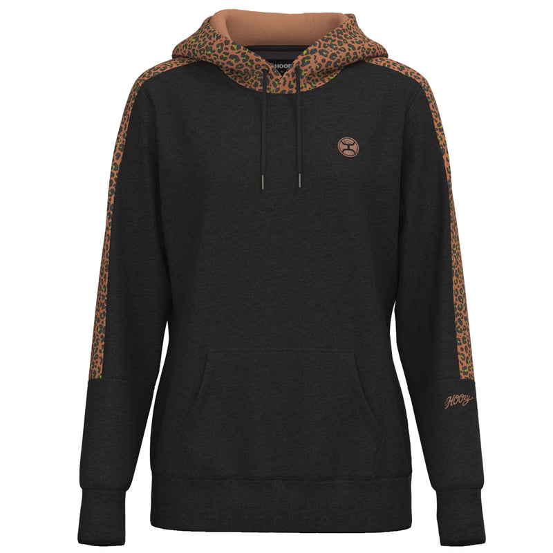 Canyon Asphalt with cheetah print hoody