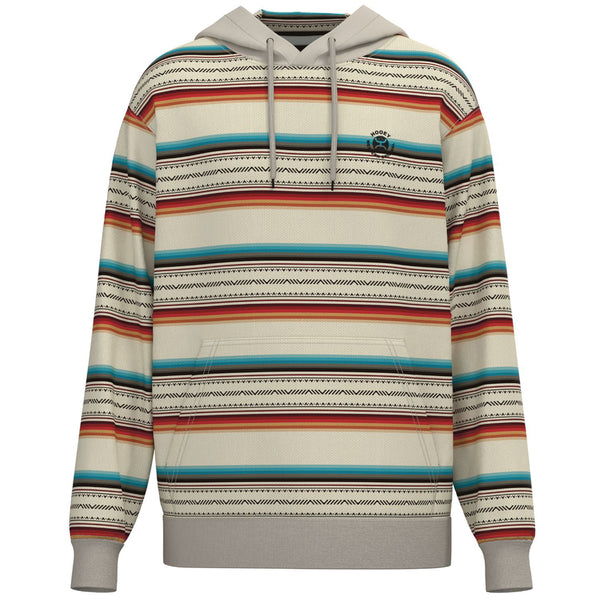 "Mesa" Cream/Serape Hoody