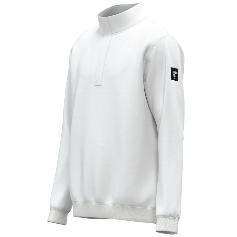 white golf pullover