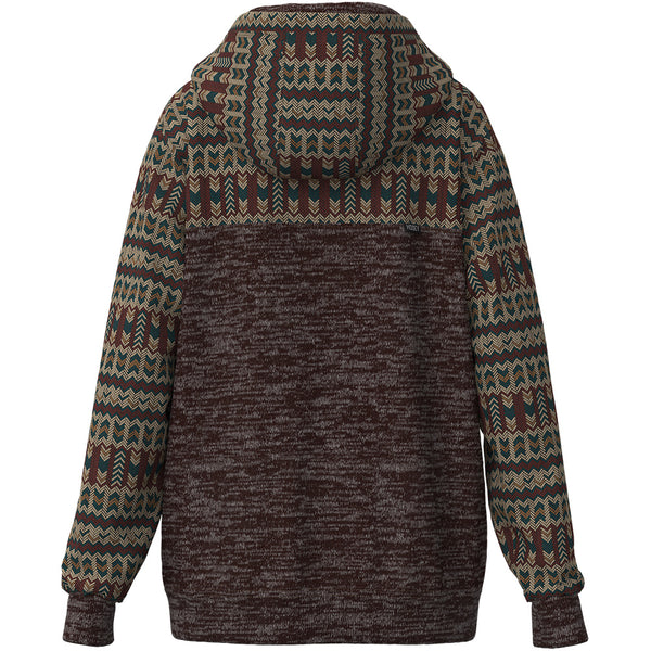 Youth "Jimmy" Maroon/Aztec Hoody