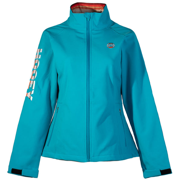 "Ladies Softshell Jacket" Blue w/Serape Lining