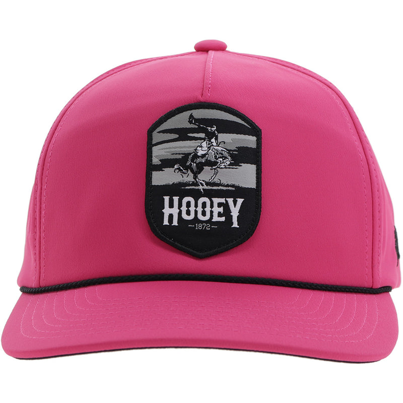 "Cheyenne" Hooey Hat Pink w/Grey/Black Patch