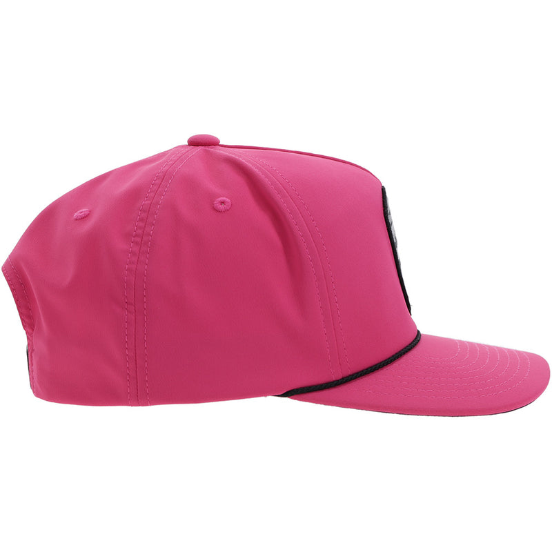 "Cheyenne" Hooey Hat Pink w/Grey/Black Patch