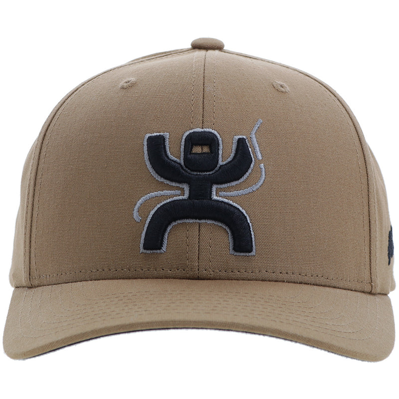 "Arc" Hooey Hat Tan w/Black & Grey Logo