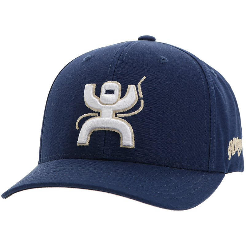 "Arc" Hooey Hat Navy w/White & Tan Logo