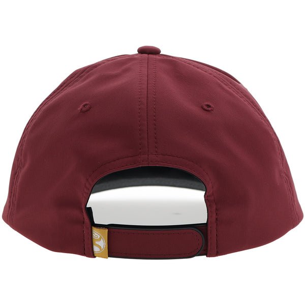 "Habitat" Hat Red w/Multi Color Patch