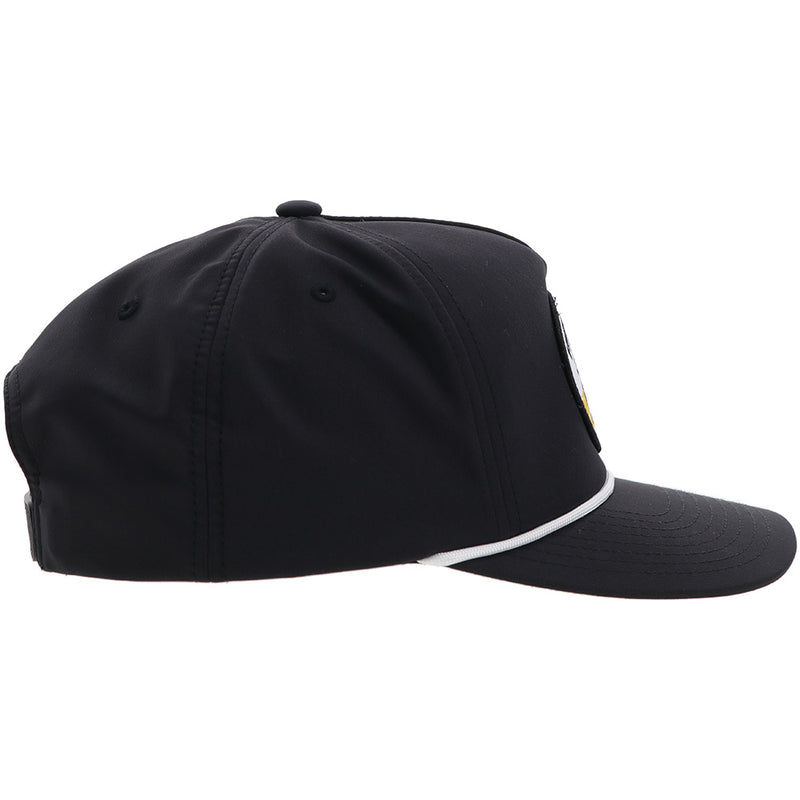 "Habitat" Hat Black w/Multi Color Oval Patch