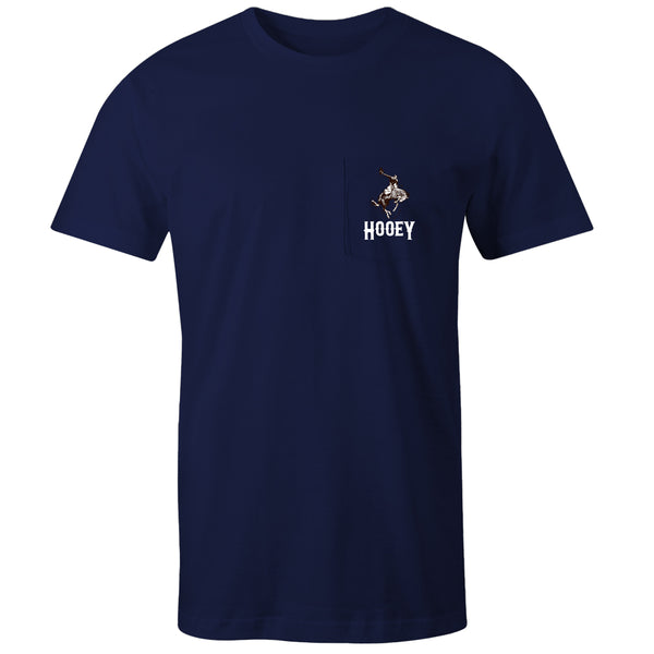 "Cheyenne" Navy Heather Pocket T-shirt