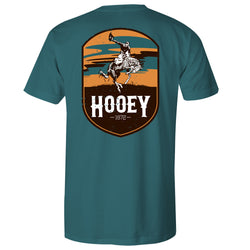 "Cheyenne" Teal  Pocket T-shirt