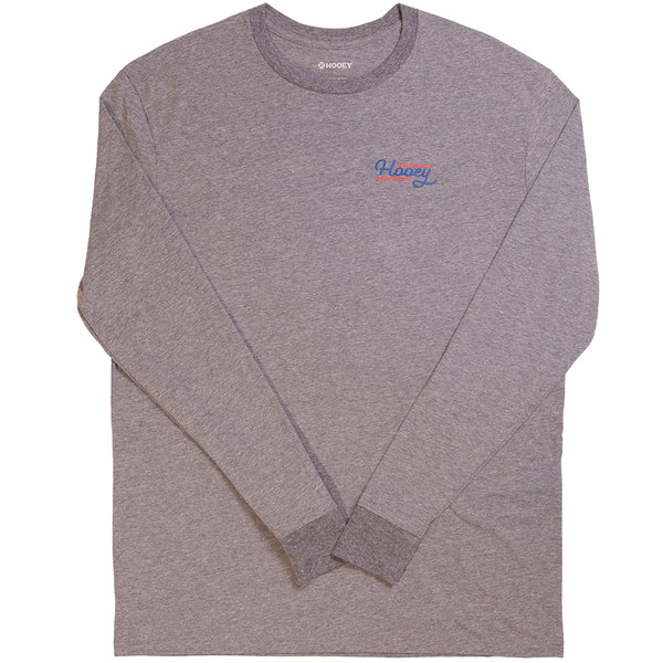 Junior Patriot Grey Long Sleeve T-shirt