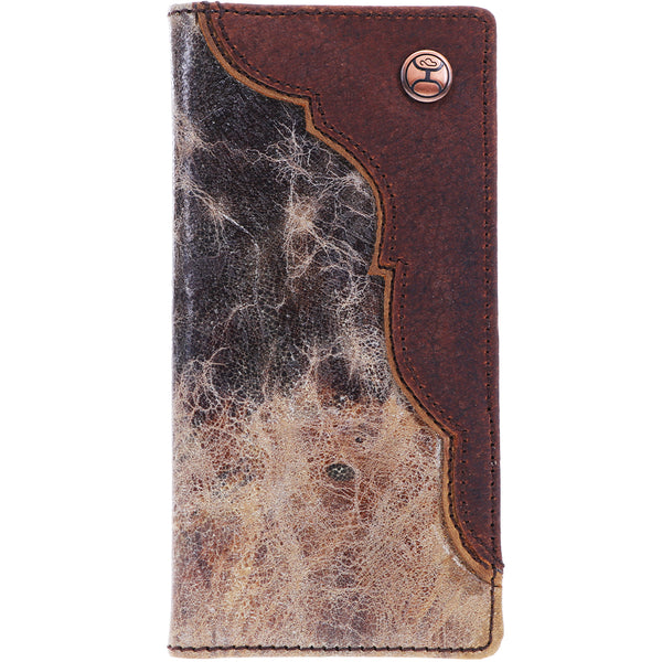 "Chisholm" Tricolor Western Corner Rodeo Wallet