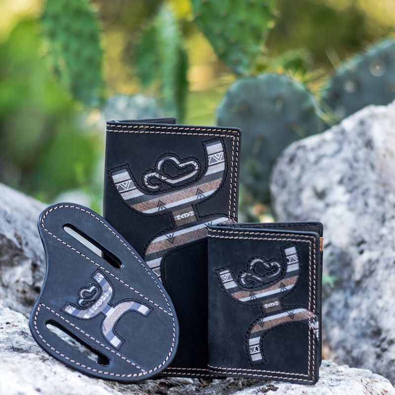 "Hooey Original " Rodeo Wallet Black w/Lakota Print